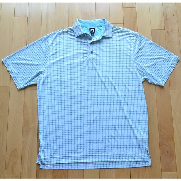 FootJoy Golf Short Sleeve Polo Athletic Shirt Size L - Picture 1 of 5